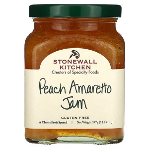 Stonewall Kitchen Peach Amaretto Jam 12.25 oz - 1 of 2