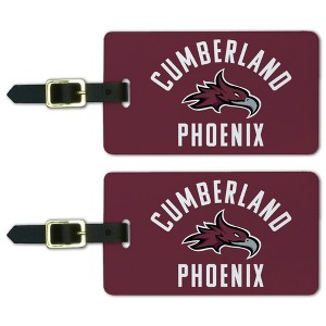 Cumberland University Phoenix Logo Luggage ID Tags Suitcase CarryOn Cards  Set of 2 - 1 of 4