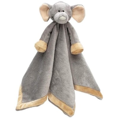TriAction Toys Teddykompaniet Diinglisar Collection 11 Inch Plush Animal Blanket | Elephant