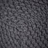 GDFStudio Joyce Modern Cotton Knit Square Indoor Pouf - 4 of 4