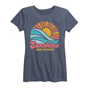 Women's - Instant Message - Sunshine State Of Mind Short Sleeve Graphic T-Shirt - 1 of 4
