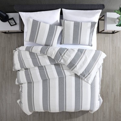 Riverbrook Home 2pc Queen Vara Comforter Bedding Set: Machine Washable, Stripe Pattern — фото 2