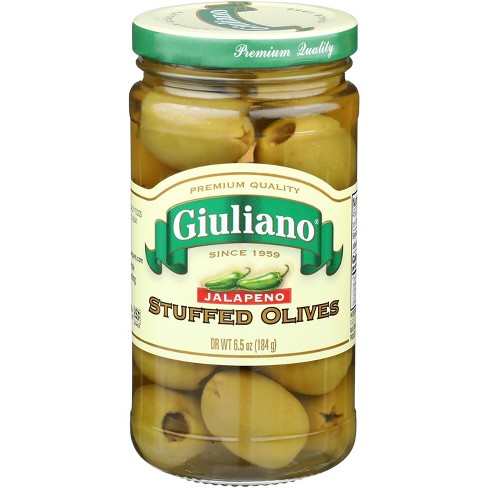 Giuliano Stuffed Jalapeno Olives - Case of 6 - 6.5 oz - image 1 of 1