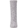 Memoi Women's Confetti Plush Cozy Tufted Crew Sock - 2 of 4