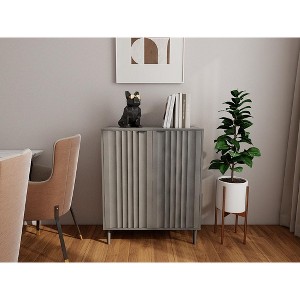 Buffet Cabinet with Storage, Sideboard Cabinet with Fluted Doors, Storage Cabinet for Living Room, Entryway - 1 of 4