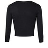 Women's Casual Open Front Knit Cropped Bolero Shrug 3/4 Sleeve Cardigan Sweater - 2 of 4