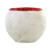 Stony Creek 6.25 In Festive Snowman Oval Vase Electric Pre-Lit Christmas Novelty Sculpture Lights - 3 of 4