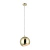 Chloe Lighting Ironclad Contemporary-Style 1 Light Plated Gold Ceiling Mini Pendant 8" Wide - 3 of 4