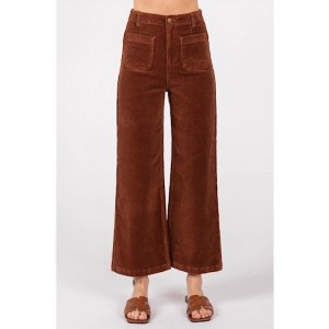 Women's Wide Leg Corduroy Pant - L.T.J - 1 of 3