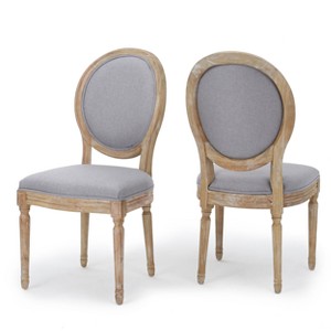 Phinnaeus Dining Chair - Gray (Set of 2) - Christopher Knight Home