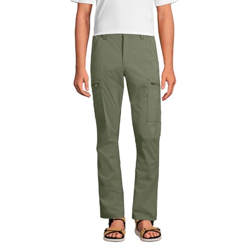 Lands' End Men's Outrigger Quick Dry Cargo Pants - 42 - Deep Lichen Green :  Target