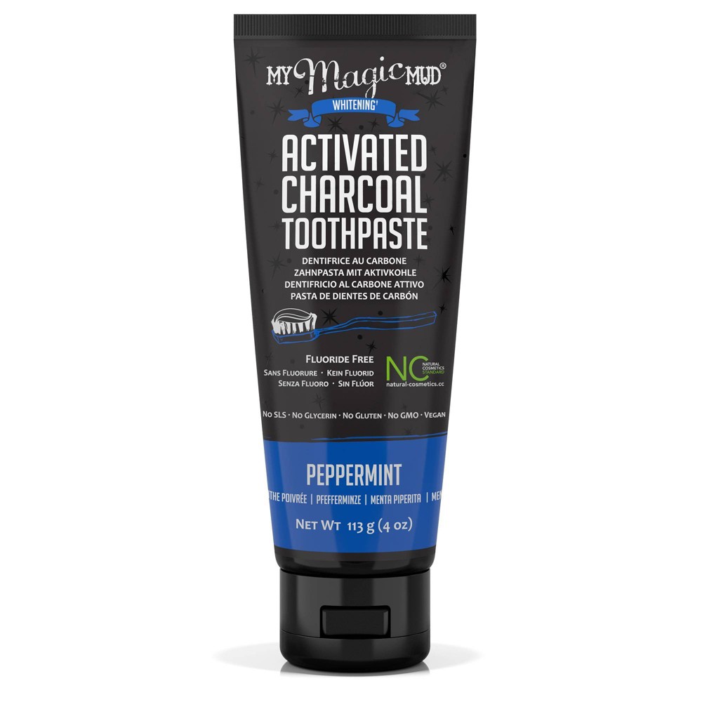 UPC 868656000115 product image for My Magic Mud Activated Charcoal Toothpaste Peppermint - 4oz | upcitemdb.com