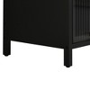 Kumasinova Modern 3/4-Tier Glass Door Bathroom Cabinet,47" Bathroom Storage Cabinet with 4/5 Shelves,Bathroom Floor Cabinet for Living Room&Entryway - 2 of 4