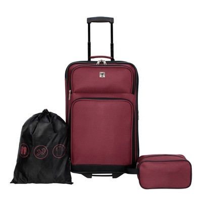 skyline 3 piece hardside luggage set