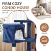 FDW Cat Tree 37 Inch Tall Cat Tower Kitten  with Scratching Posts and Perches Indoor Activity Center for Cats - 4 of 4