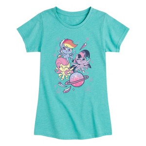 Girls' - My Little Pony - World Fitted Short Sleeve Graphic T-Shirt - 1 of 4