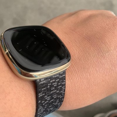 Fitbit Versa 3 Sense Correa Tejida Charcoal