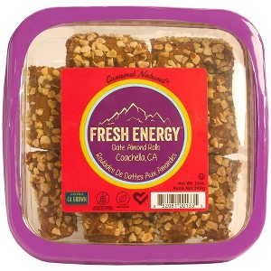 Fresh Energy 12oz Date Almond Rolls - 3 Pack - 1 of 2
