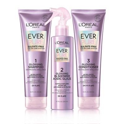 L'Oreal Paris EverPure Glossing Sulfate Free Hair Care Collection