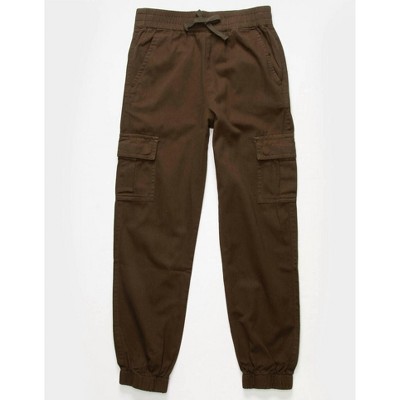 Girl CARGO TWILL JOGGER PANTS - tractr
