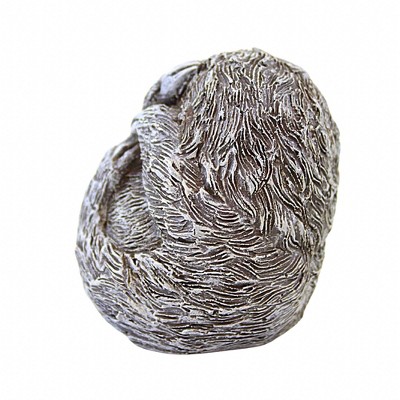 Gray Polyresin Sloth Garden Figurine, 2.5 Inch