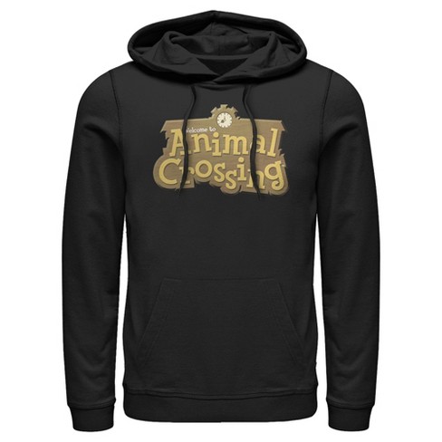 Men's Nintendo Animal Crossing Title Logo Pull Over Hoodie - image 1 of 4