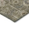 Brown Gray And Charcoal Oriental Washable Indoor Outdoor Area Rug - 4 of 4