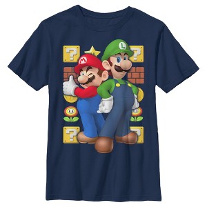 Boy's Nintendo Mario and Luigi T-Shirt - 1 of 4