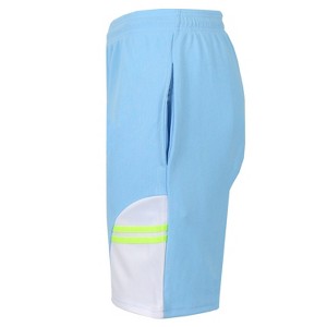 Galaxy By Harvic Men's Moisture Wicking Mesh Shorts With Side Trim Design - 1 of 2