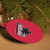 Clark Atlanta University Primary Logo Aluminum Holiday Christmas Tree Ornament  3.0" (7.6 cm) x 3.37" (8.6 cm) - 4 of 4