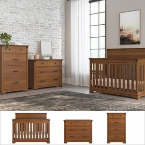 modern crib and dresser set Everlee Collection | Convertible Baby Cribs