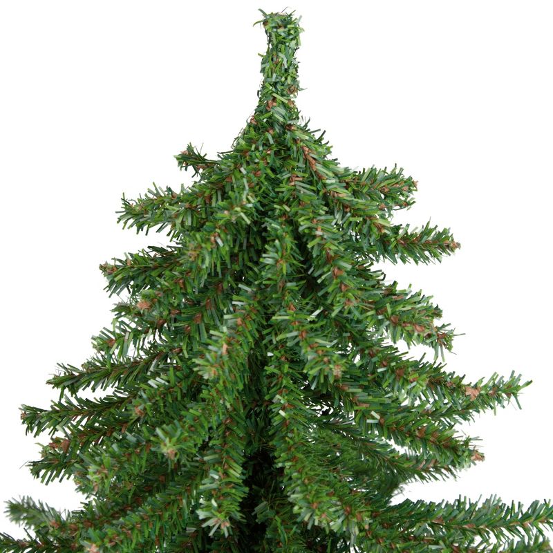 Northlight 2' Potted Downswept Mini Village Pine Medium Artificial Christmas Tree, Unlit, 4 of 8