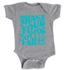 The Juniper Shop Shake Your Cotton Tail Wavy Baby Short Sleeve Bodysuit - 2 of 4