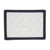 Saro Lifestyle Patriotic Americana Stars Placemat (Set of 4), 14"x20", Blue - 2 of 4