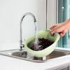 Unique Bargains Rice Strainer Washing Bowl Filter Strainer Basket Colanders for Cleaning Vegetable - 3 of 3