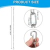 Unique Bargains Stainless Steel Outdoor Furniture Accessories Fitness Hammock Swing Chair Hanging Chain - 2 of 4