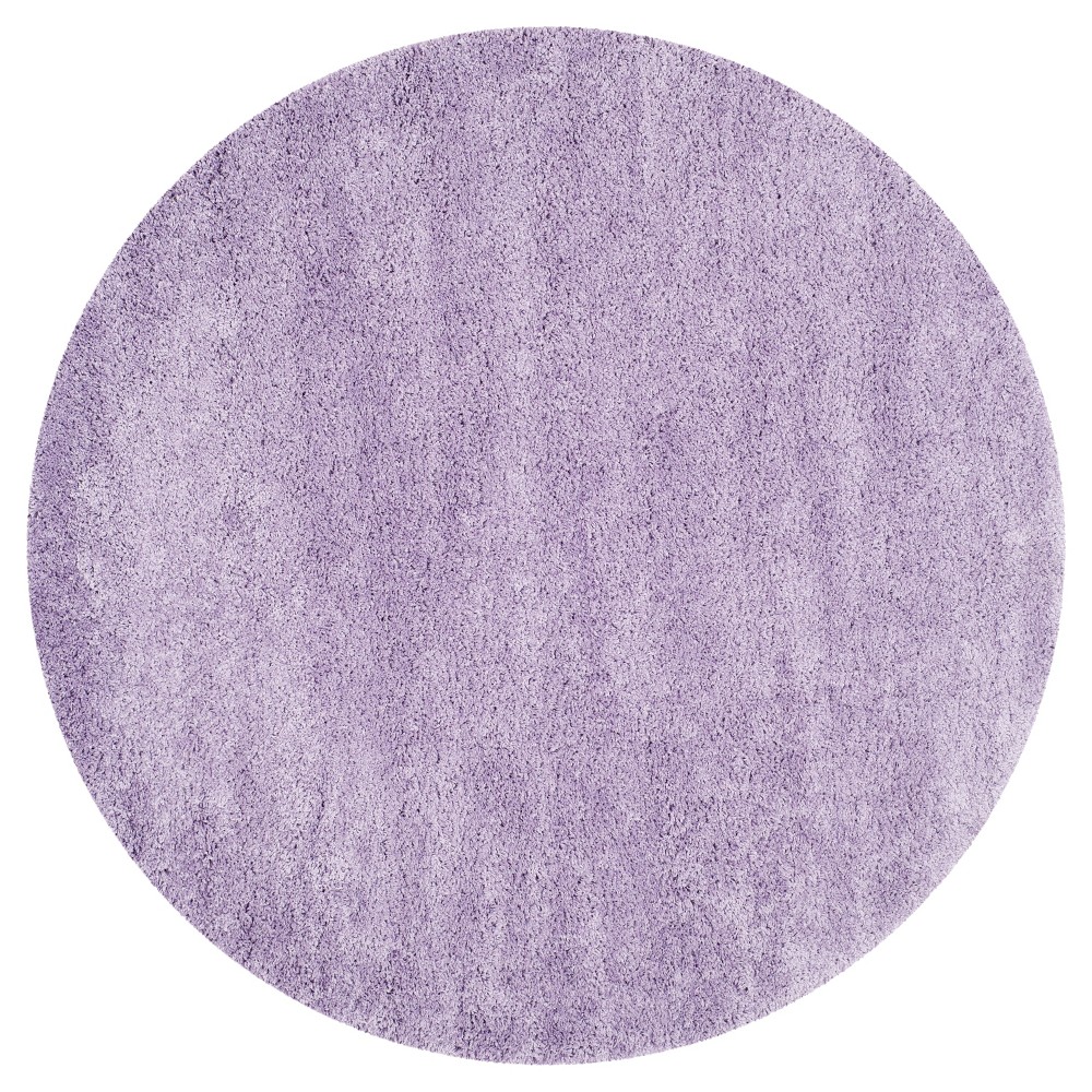 Quincy Area Rug - Lilac (6'7in Round) - Safavieh