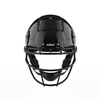 Schutt F7 VTD Adult Football Helmet - Collegiate Package (XL, Matte Black)  