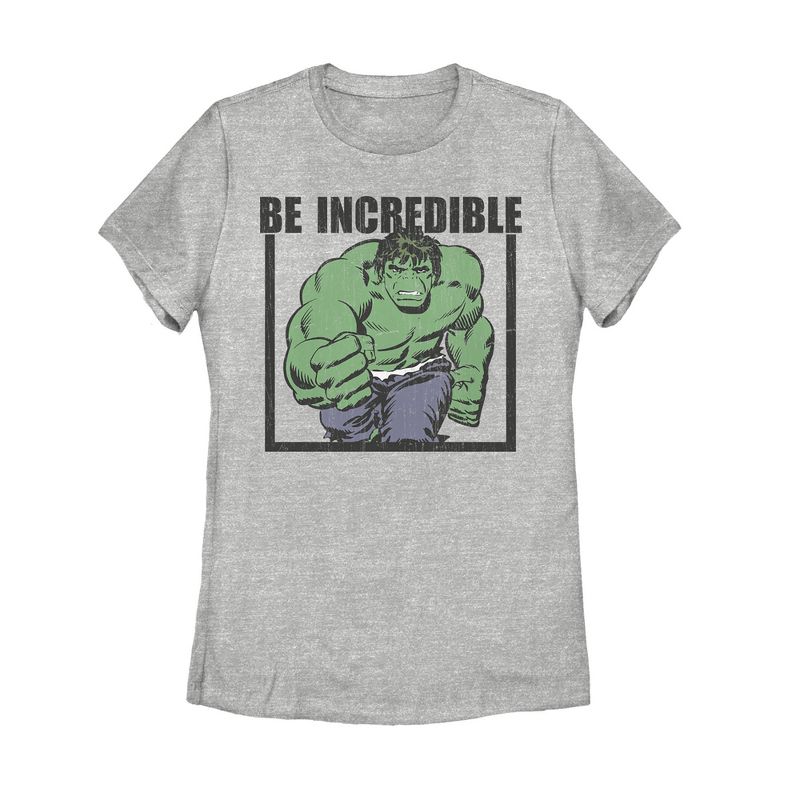 Women's Marvel Hulk Be Incredible T-Shirt, 1 of 4