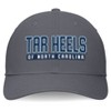 NCAA North Carolina Tar Heels Cotton Twill Snapback Hat: Adjustable Gray Cap - 2 of 4