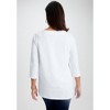 Jessica London Stretch Cotton Boatneck Tunic - 3 of 4
