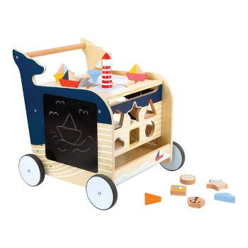 Small Foot Wooden Whale Baby Walker and Activity Center