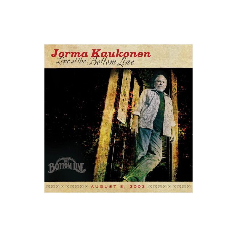 Jorma Kaukonen - Live At The Bottom Line (CD), 1 of 2