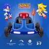 Sonic the Hedgehog 12V Electric Go Kart for Kids with Lights, Remote Control, Seat Belt, Rechargeable Battery, Fun Ride-On for Ages 3-6 - 2 of 4