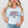 Simply Sage Market Women's America 1776 Varsity Short Sleeve Graphic Tee - 2 of 3