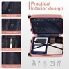 Karl Home Luggage Sets 5 Piece Hardside Hard Shell Travel Suitcases with TSA Lock Pink - 2 of 4