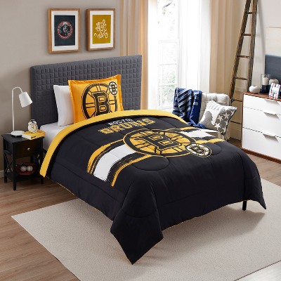Sweet Home Collection Nhl Boston Bruins Officially Licenced Comforter ...
