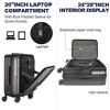 YONWAY 3 Piece Luggage Set, Expandable Hardside Carry-On Luggage, with front opening, with TSA lock & Spinner Wheels, for Travel - 2 of 4