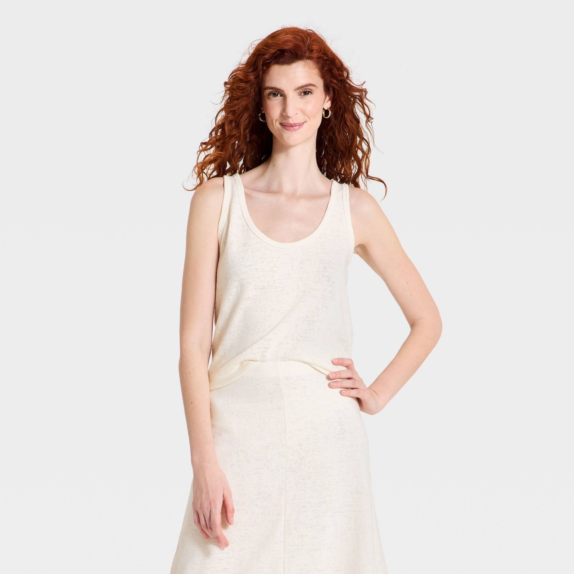 Women's Slub Knit Tank Top - Universal Thread™