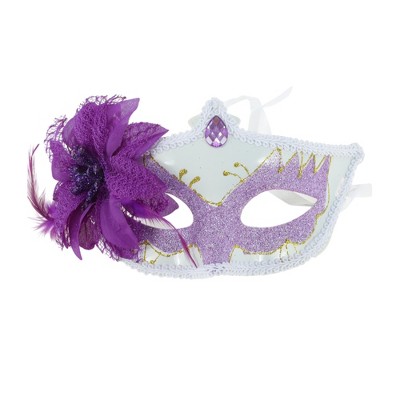 Unique Bargains Ball Princess Half Face Party Mask 1 Pc